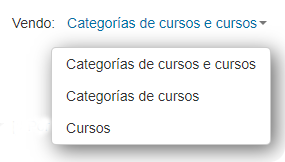 Modo de visión do panel