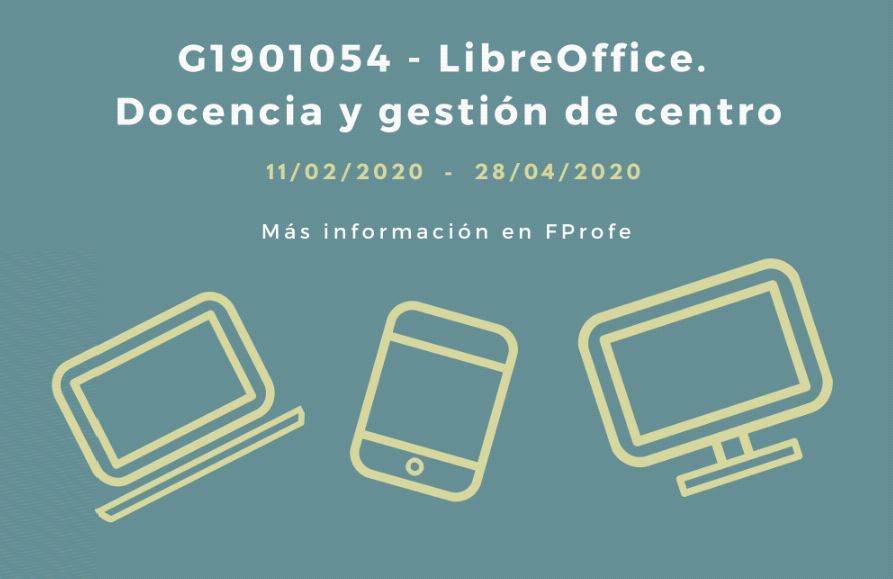 G1901054 - LibreOffice. Docencia y gestión de centro