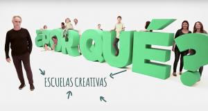 Cartel do Programa "Escuelas Creativas"