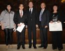 Catro estudantes galegos reciben en Madrid os premios nacionais 2007/2008