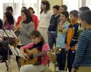 Alumnado de primaria recita poemas de Novoneyra