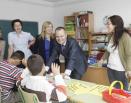 O conselleiro de Educación comproba o resultado das obras de reforma e mellora r