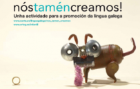 Ampliación do prazo de presentación de curtametraxes aos Premios a Curtas de Animación en Galego elaboradas no marco do Programa Nós tamén creamos! para o curso 2018/2019