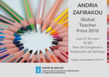 G1814011: Conferencia de Andria Zafirakou (Global Teacher Prize 2018)