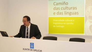 Anxo Lorenzo no proxecto europeo Camiño das culturas e das linguas