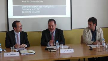 Anxo Lorenzo impartiu o seminario “España plurilingüe? A percepción do pluriling