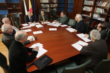 Reunión con membros do Consello Galego de Ensinanzas Artísticas Superiores