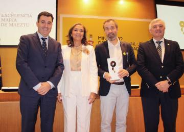 Román Rodríguez felicita al Instituto Gallego de Física de Altas Energías por la obtención de la acreditación María de Maeztu