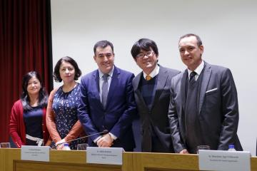 Román Rodríguez participa na inauguración do I Simposio Internacional de Estudos Xaponeses