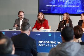 Galicia súmase ao programa Aquae STEM para fomentar as vocacións científico-tecnolóxicas entre as nenas