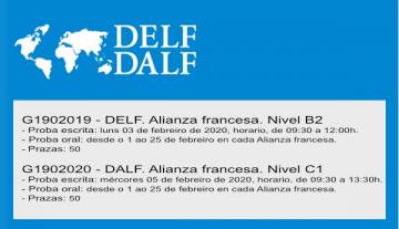 Exames oficiais da probas DAFL e DELF