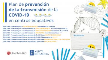 Plan de prevención  de la transmisión de la  COVID-19  en los centros educativos