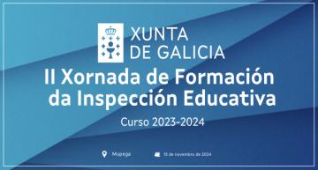 I Xornada de formación da inspección educativa. Curso 2023-2024