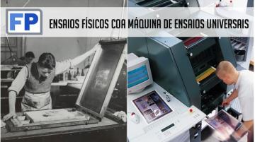 Ensaios físicos coa máquina de ensaios universais