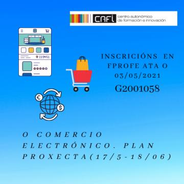 El comercio electrónico. Plan Proxecta