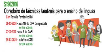 Obradoiro de técnicas teatrais para o ensino de linguas