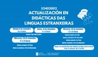 Actualización en didácticas das linguas estranxeiras