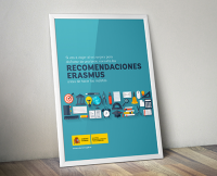 Cartel de las "Recomendaciones Erasmus"