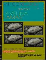 VIII Concurso de creación Avelina Lamas