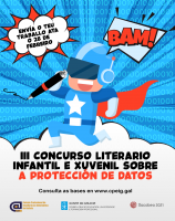 III Concurso Literario Infantil y Juvenil sobre la protección de datos