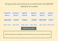 Horarios