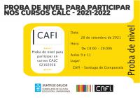 S2102056 Proba de nivel para participar en cursos CALC